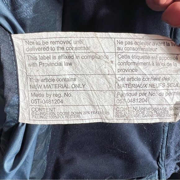 Lululemon Spring Fling Puffy Windbreaker Heathered Lotus Camo Oil Slick Blue 8 - Picture 10 of 16